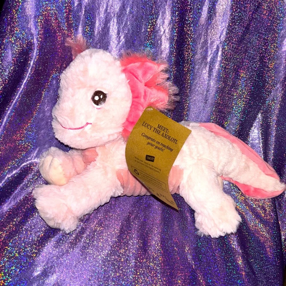 Lucy The Axolotl Girl Scout Plush By Little Brownie